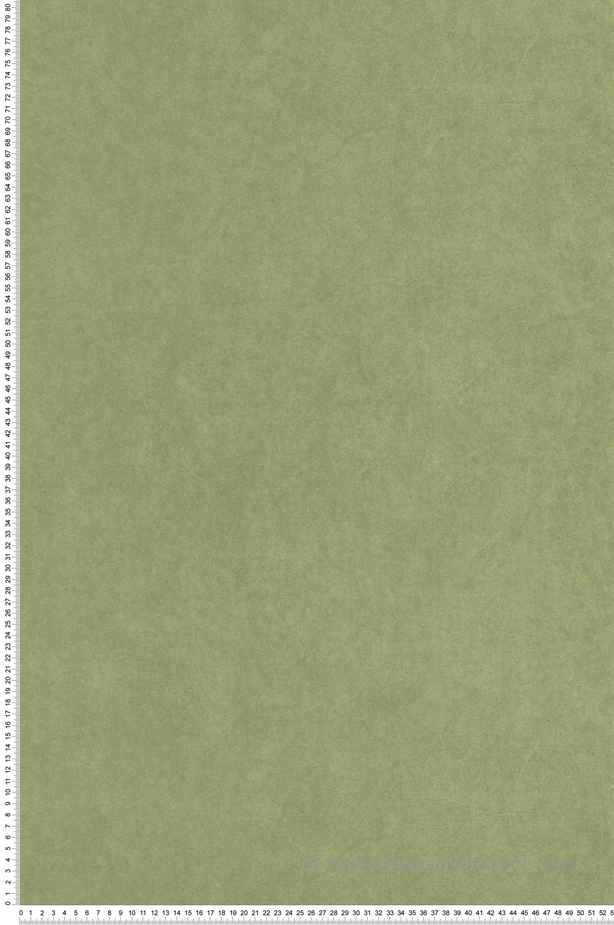 Papier peint Faux Uni Cotton Touch vert cactus - Méditerranée de Casadéco | Réf. MEDI82387512