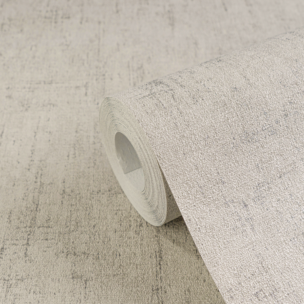 Papier peint Uni Béton gris perle argenté - Cosmoliving d'A.S. Création ZOOM | Réf. AS-791093