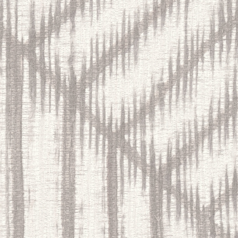 Papier peint Géométrie Nature Normade grège - Abaca de Lutèce | Réf. LTC-51232307