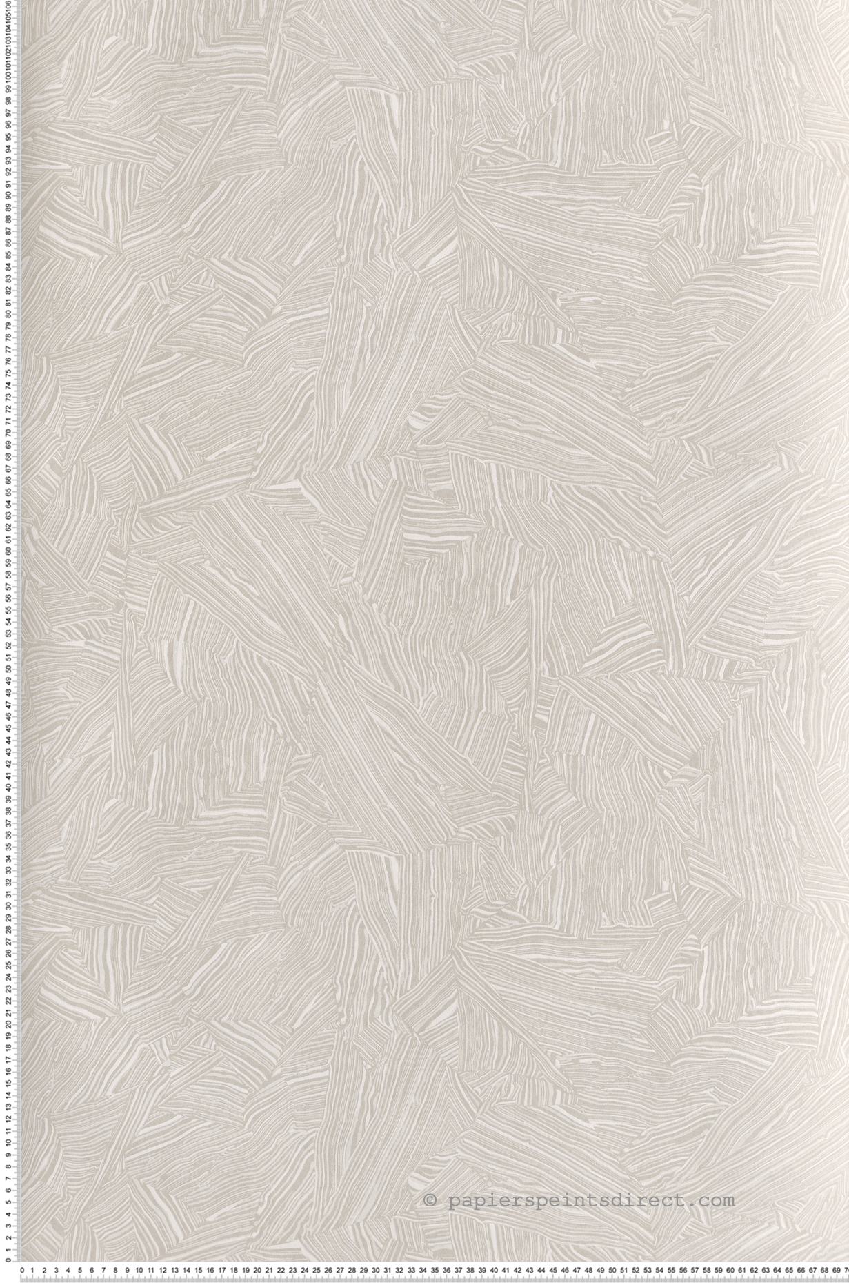 Papier peint Fragment de Roche Zébra beige métallisé - Rock de Masureel | Réf. MAS-ROC101