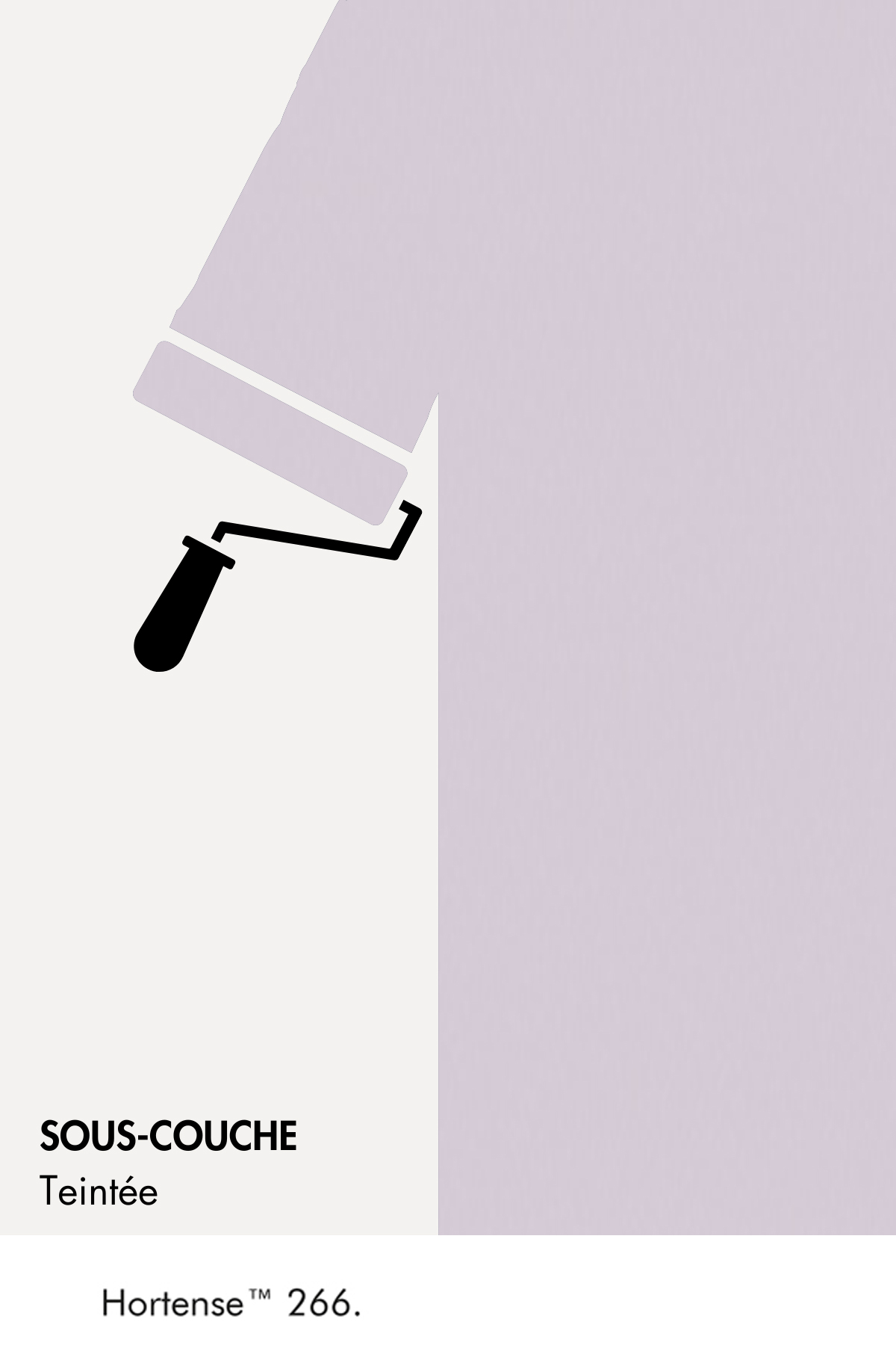 Sous-couche teintée Hortense n°266 Wall Primer Sealer 2,5 litres