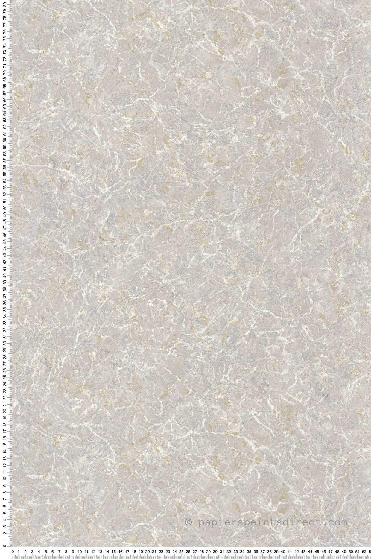 Papier peint Marbre gris calcaire nacré - Minerals de Casadéco | Réf. MNRL88089202