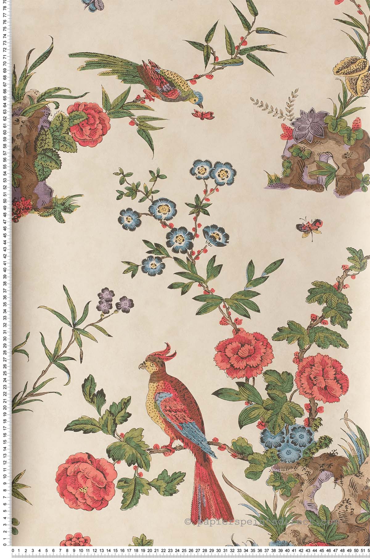 Darwin provence - Papier peint Archive Trails de Little Greene