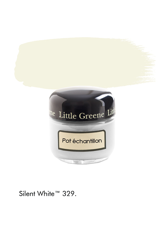 Pot échantillon Silent White n°329 - Finition Absolute Matt Emulsion