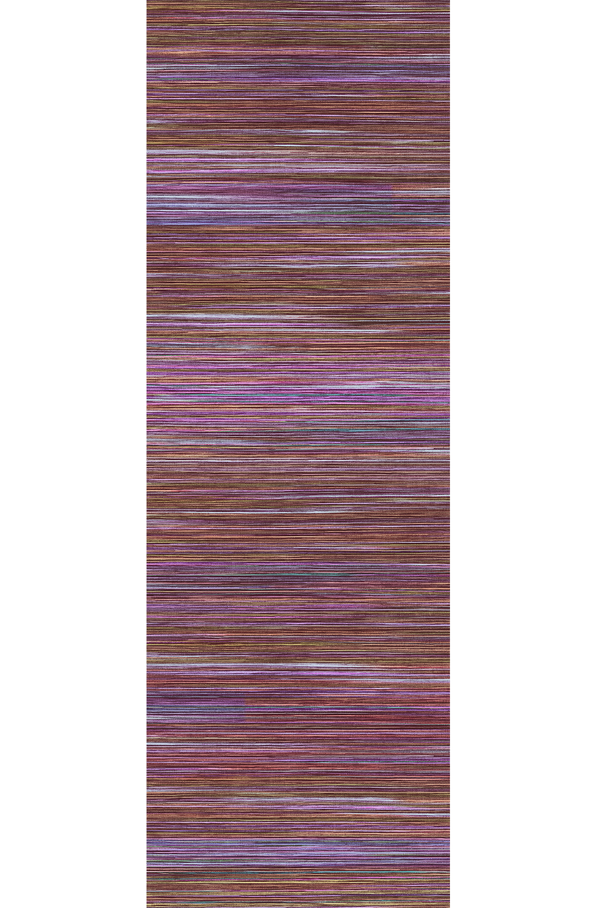 Papier peint panoramique Sisal Pai-Pai violet - C H260 - Amani de Masureel | Réf. MAS-DGAMA1043-260