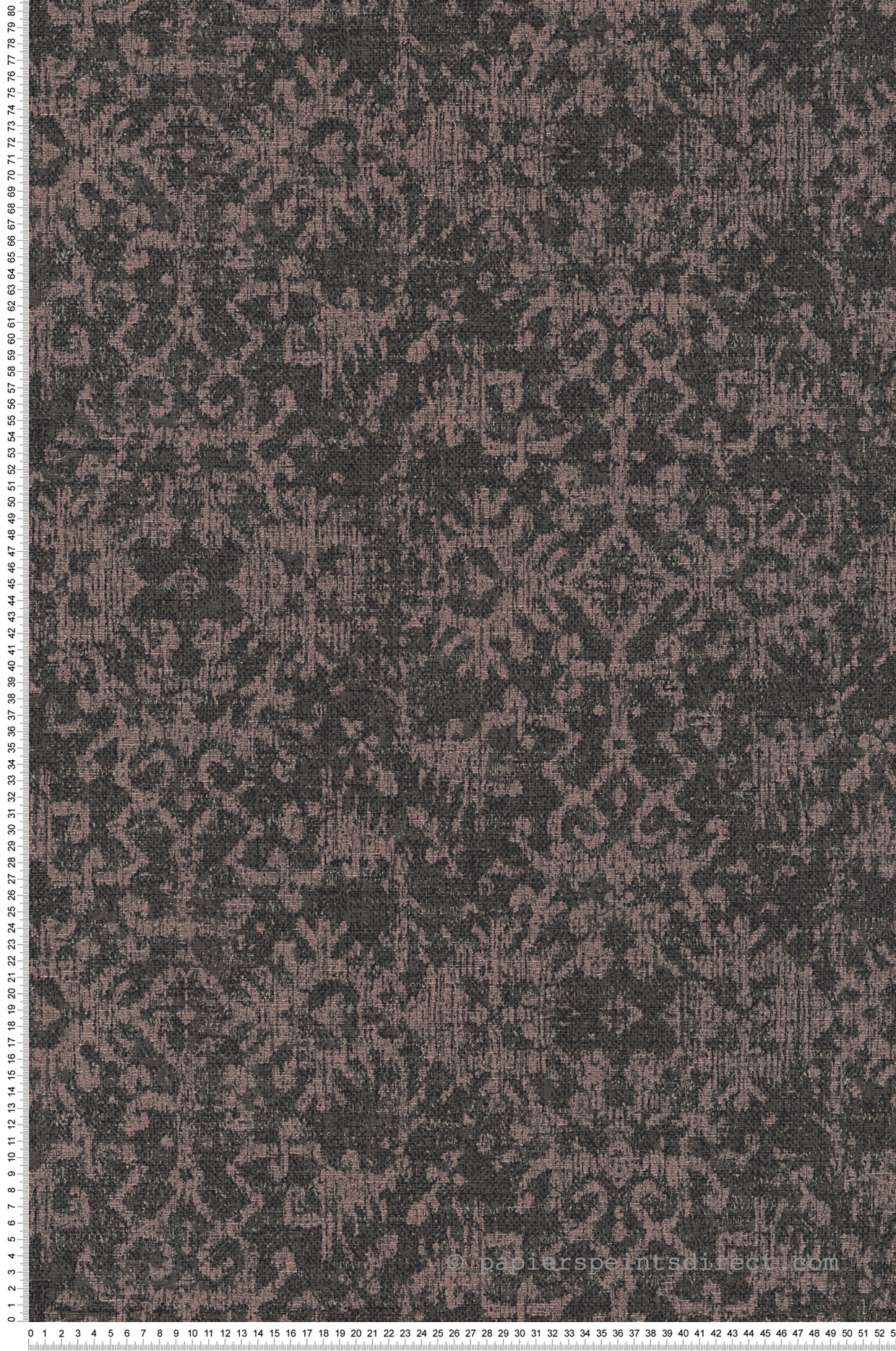 Papier peint Tapis Oriental noir et rose irisé - Desert Lodge de Livingwalls | Réf. 38521-2