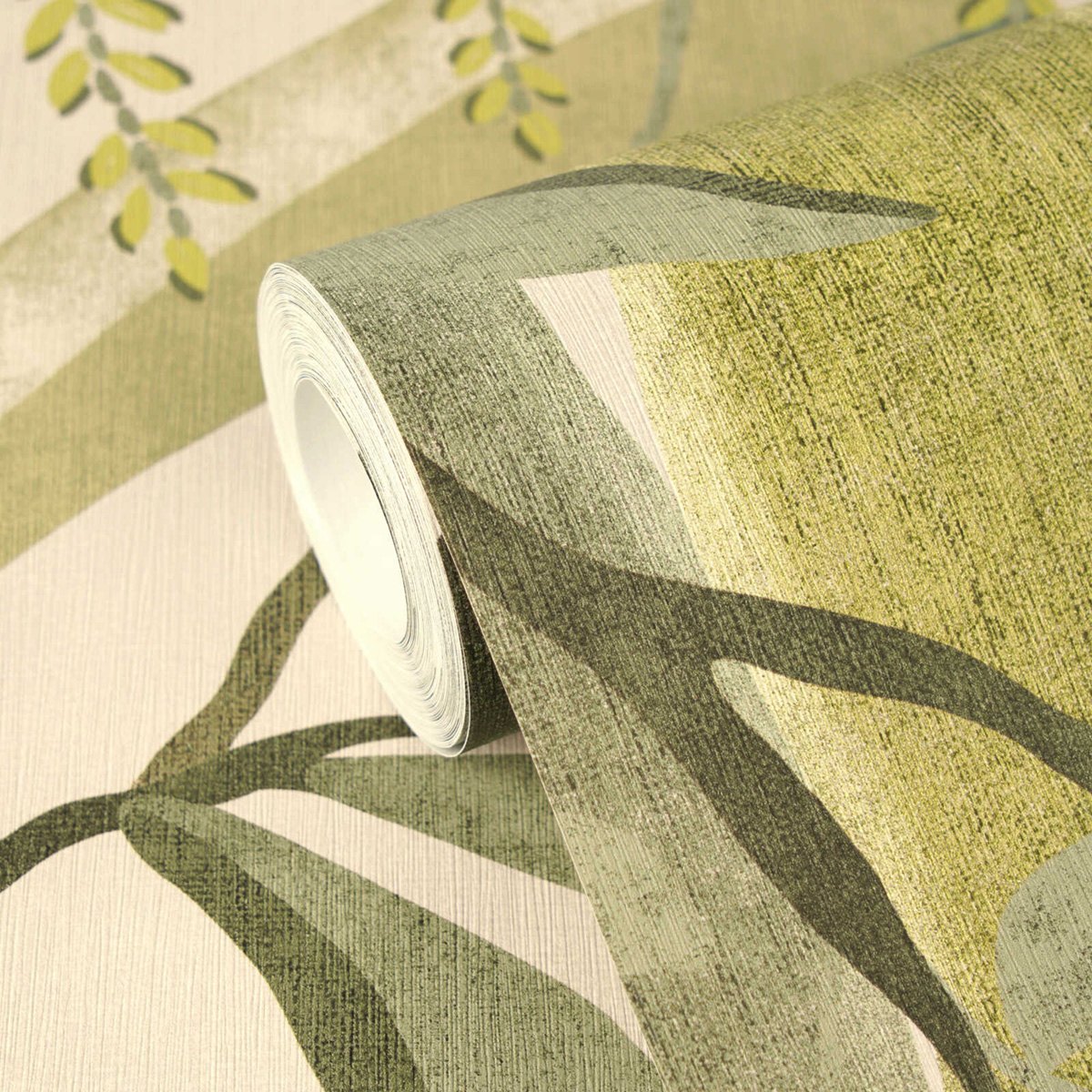 Papier peint Feuillage Geantis vert - Pintwalls 3 d'A.S. Création ZOOM | Réf. AS-791864