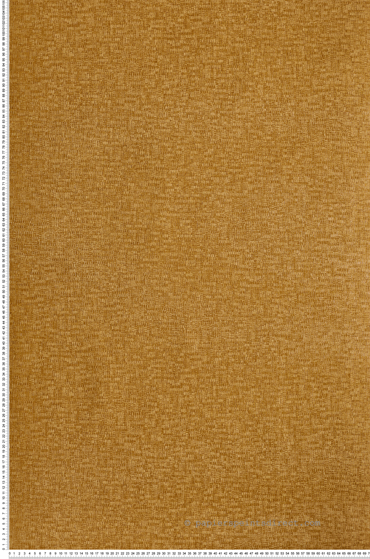 Papier peint Tissage Tessela ocre - Alliages de Casamance | Réf. CAS-75043170