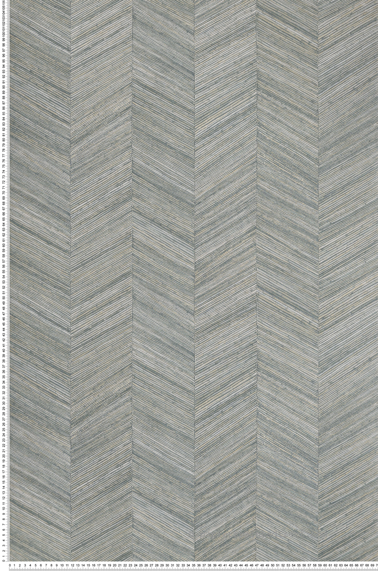 Papier peint Chevron Bois Ocotea opaline - Végétal de Casamance | Réf. CAS-75371324
