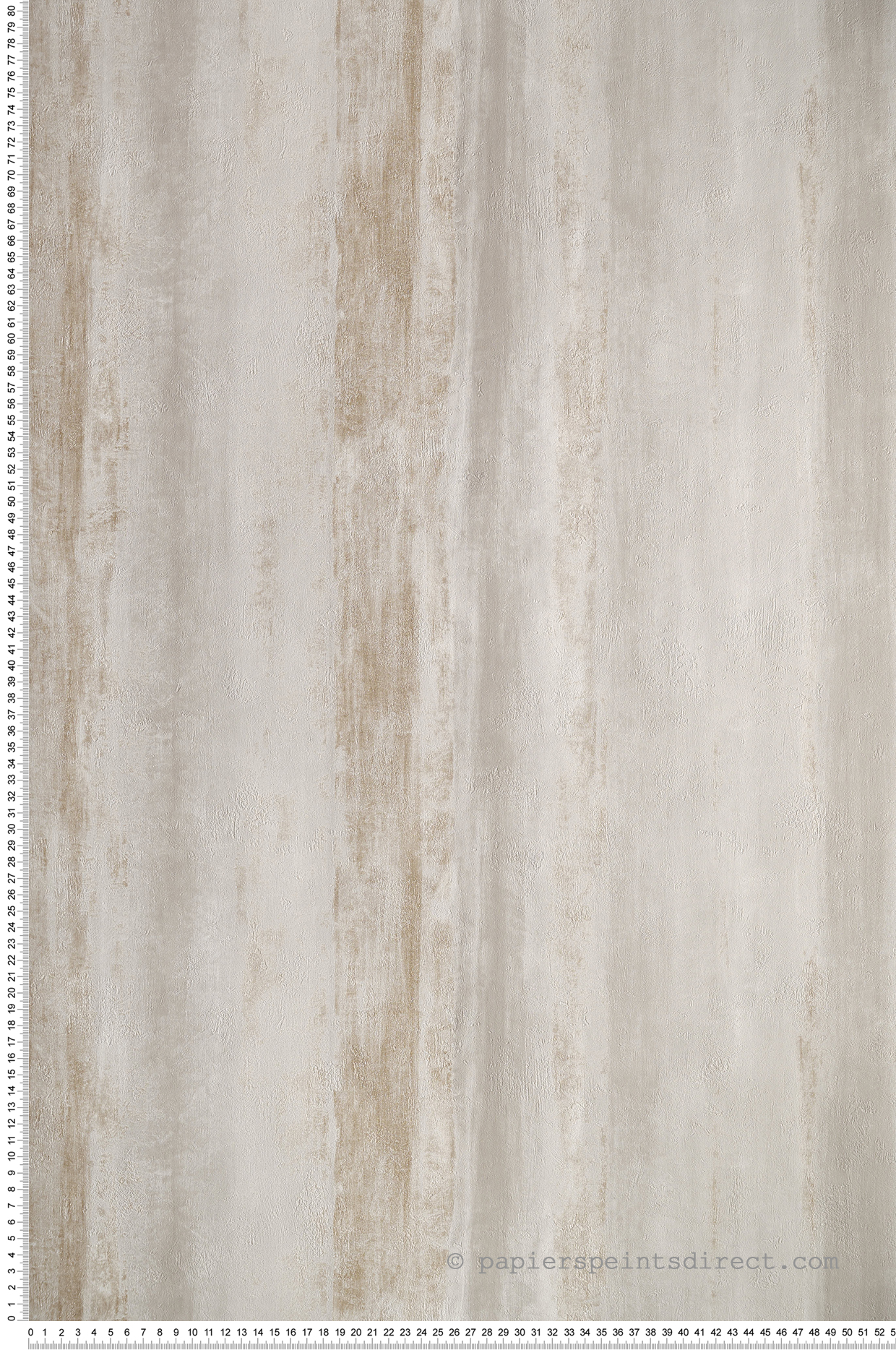 Papier peint Effet Béton beige nacré - Les Rayures de Casadéco | Réf. RAYS26921124