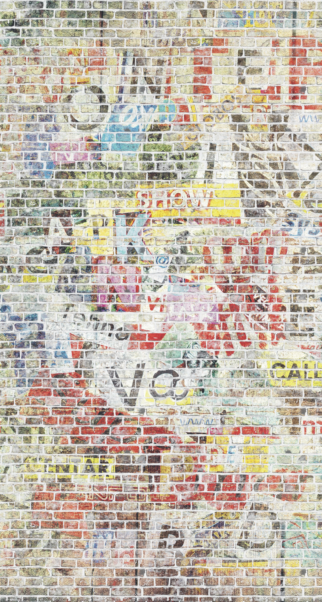 Panoramique tag clair - Collection Street art de Casélio