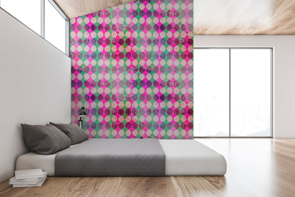 Papier peint panoramique Graphique Garland 1 - Référence DD113937 - Intissé 200g/m2 - Standard 400 x 270