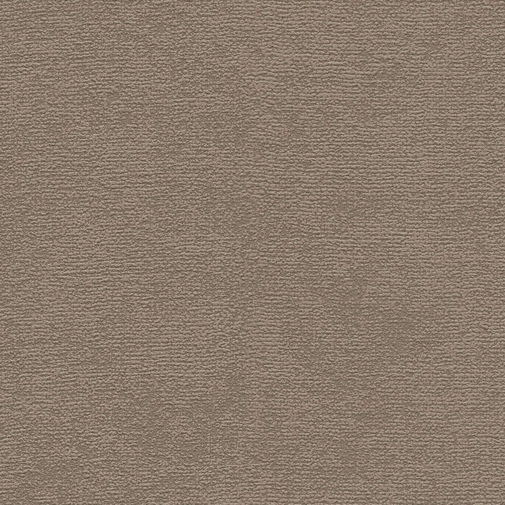Papier peint Uni Suédine brun taupe - French Affair d'A.S. Création ZOOM | Réf. AS-393419
