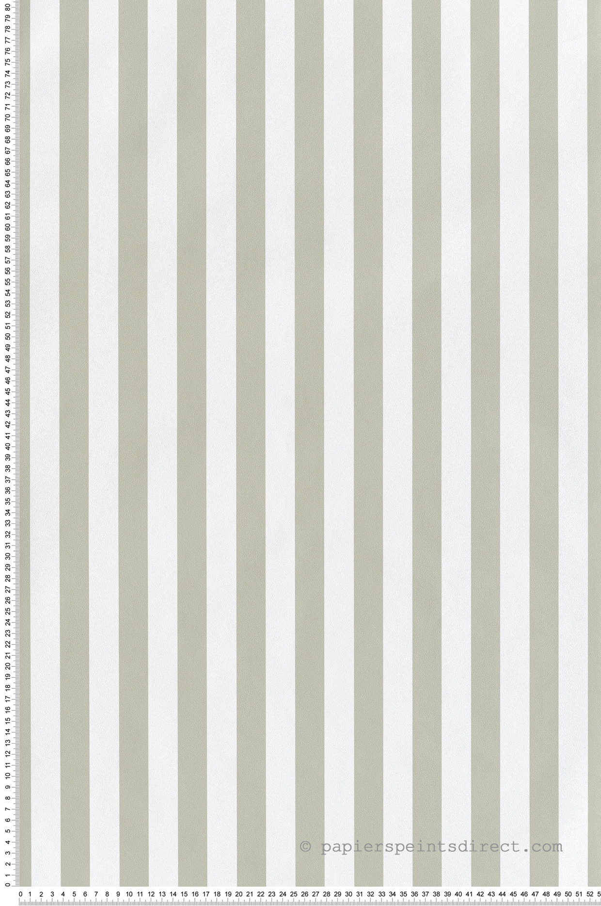 Papier peint Rayures Classiques Fines vert sauge - Stripes & Checks de Montecolino | Réf. MC-ST38453