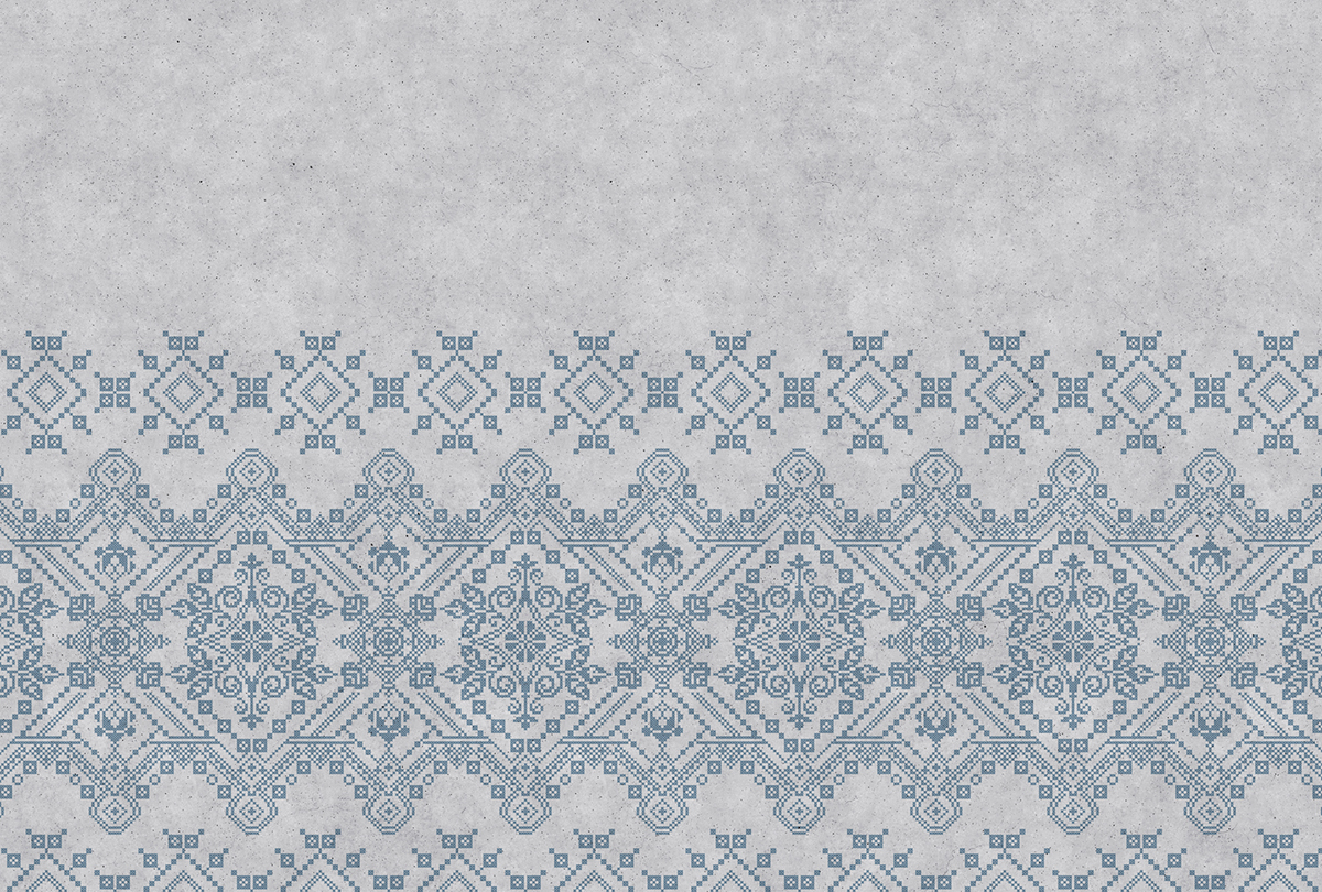 Papier peint panoramique Ethnique Nordic 1 - Référence DD110451 - Intissé 200g/m2 - Standard 400 x 270