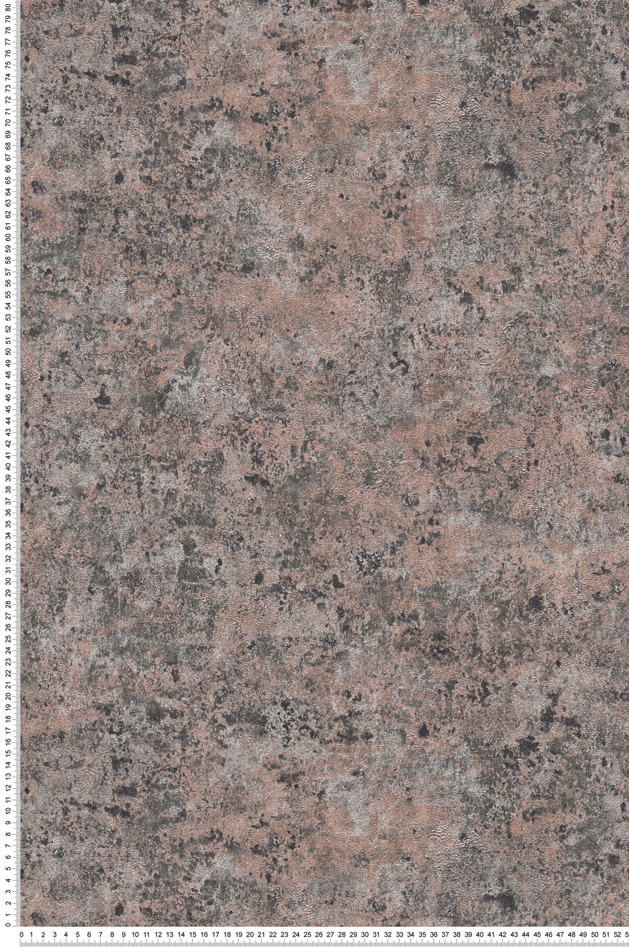Papier peint Métal Stone noir cuivré - Metropolitan Stories 3 d'A.S. Création | Réf. AS-391102
