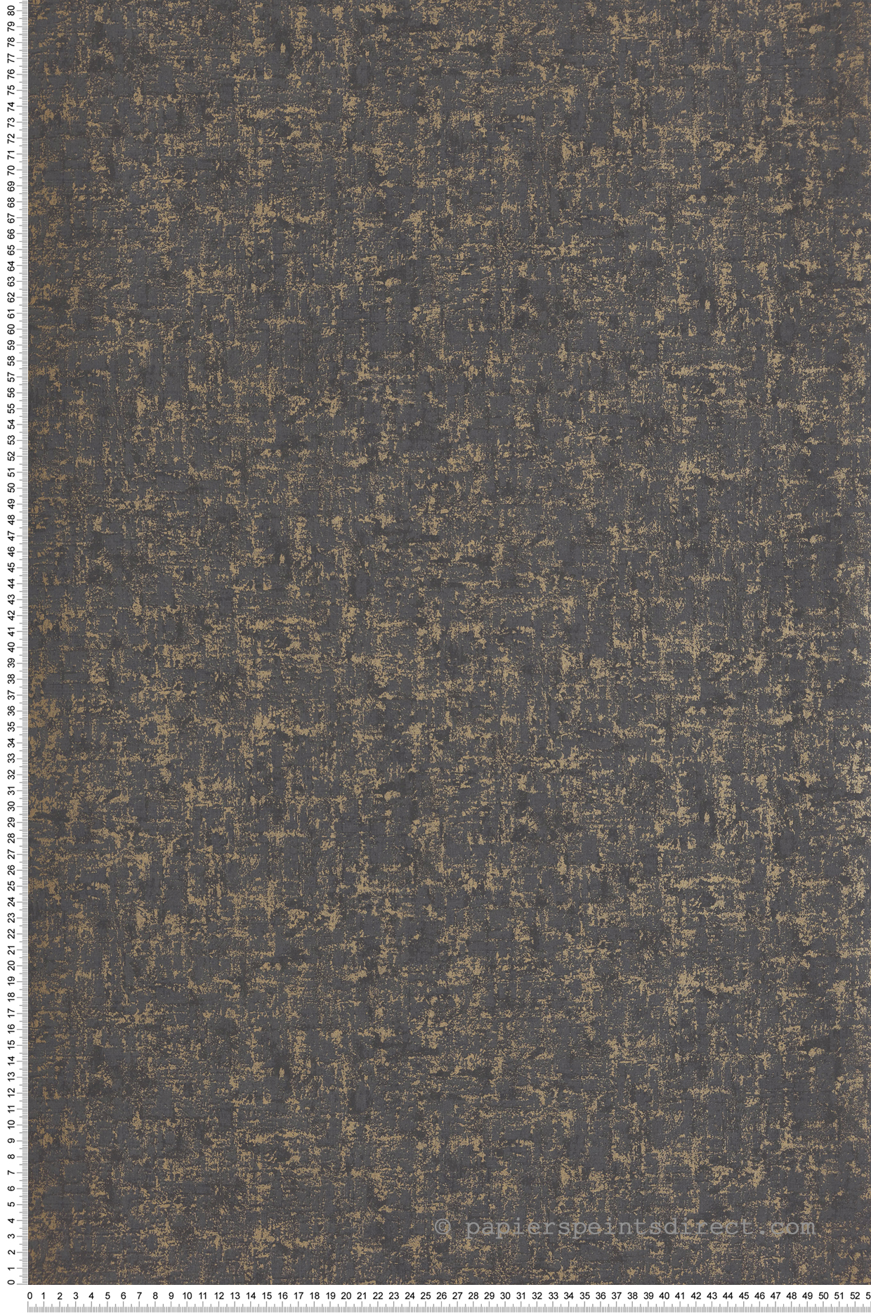 Papier peint Faux Uni Métallisé Jazz anthracite - 1930 de Casadéco | Réf. MNCT85759408