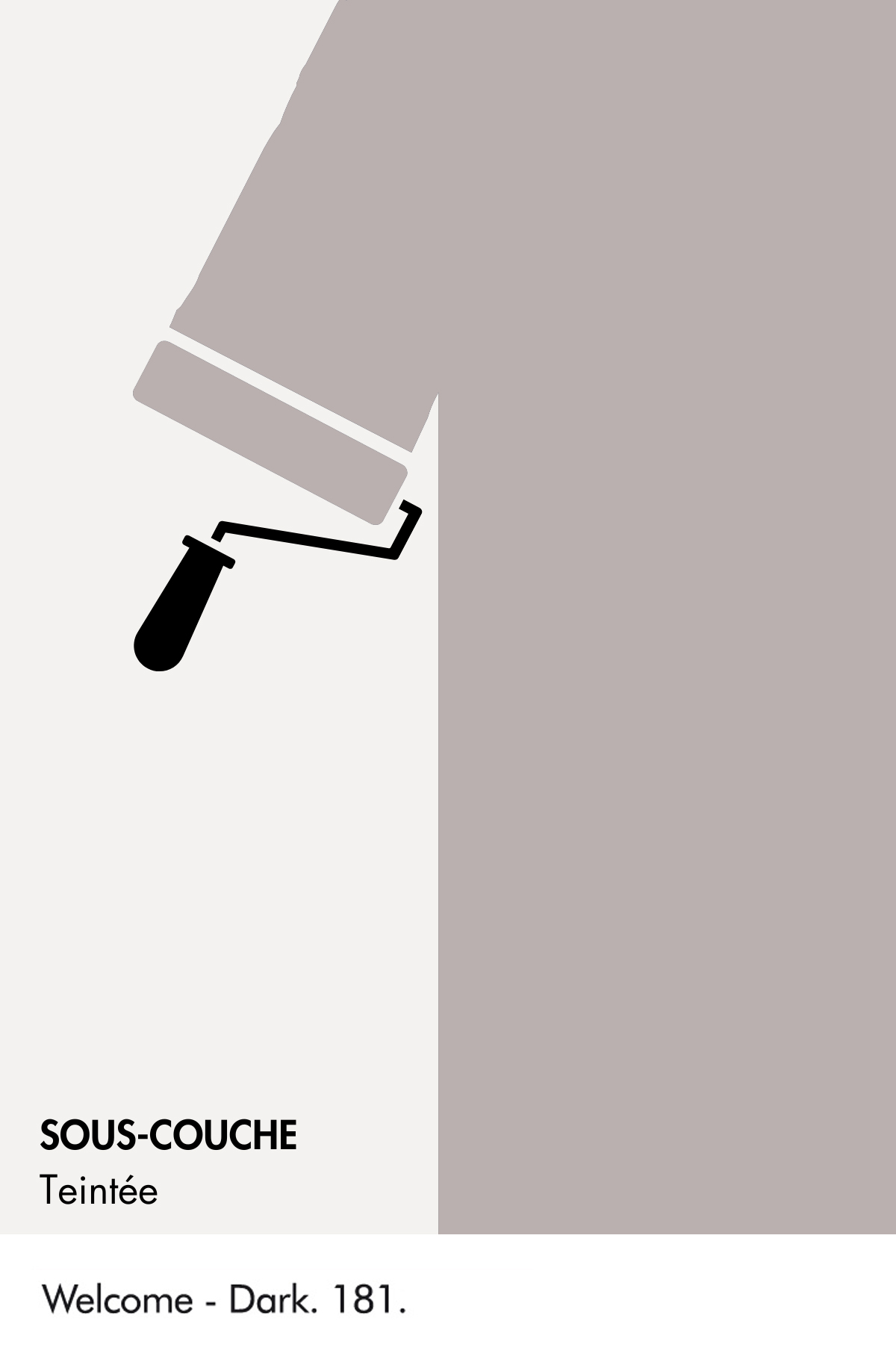 Sous-couche teintée Welcome Dark n°181 Wall Primer Sealer 10 litres