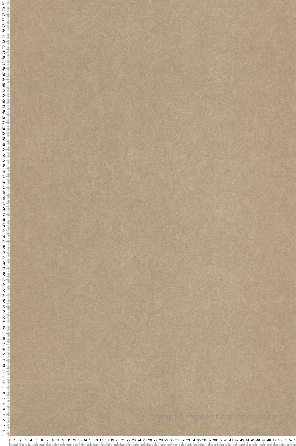 Papier peint Faux Uni Cotton Touch noisette - Les Belles Toiles De Jouy de Casadéco AMBV | Réf. LBTJ82381569