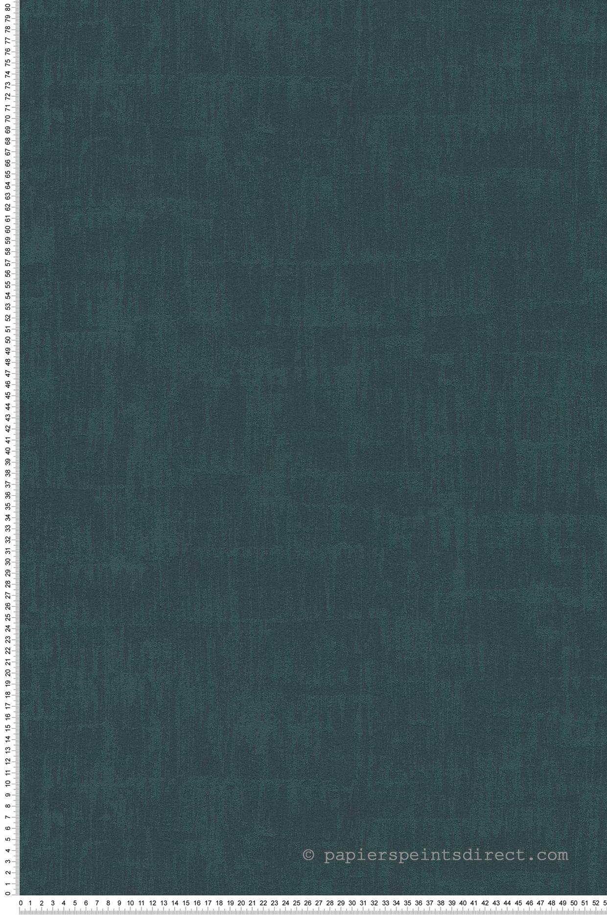 Papier peint Uni Texture Expansée bleu paon - Jade 2 d'A.S. Création | Réf. AS-395035