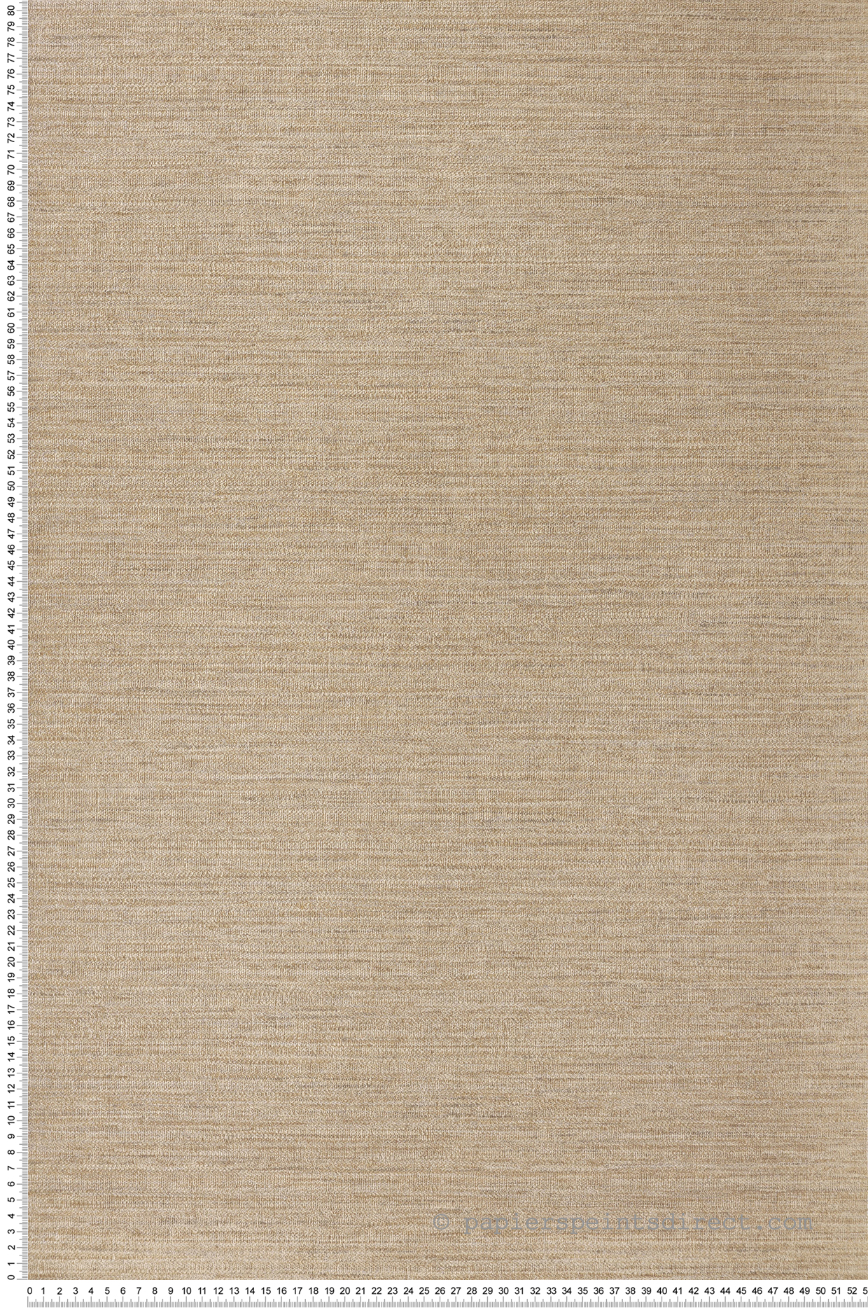 Papier peint Faux Uni Tissage Occitan beige - Terra Rossa de Casamance | Réf. CAS-76232038