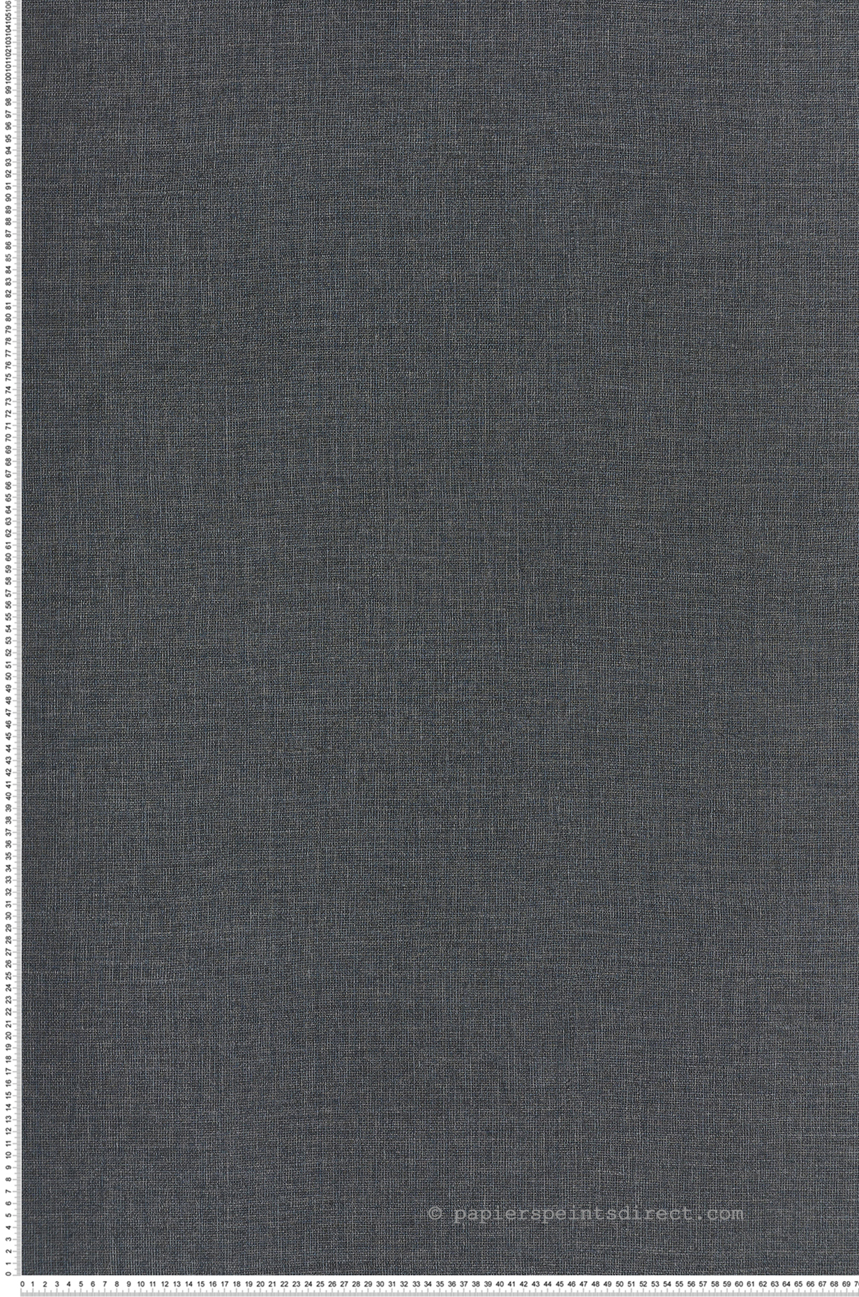 Papier peint Uni Jute Lienzo bleu marine - Casa Azul de Casamance | Réf. CAS-76333466