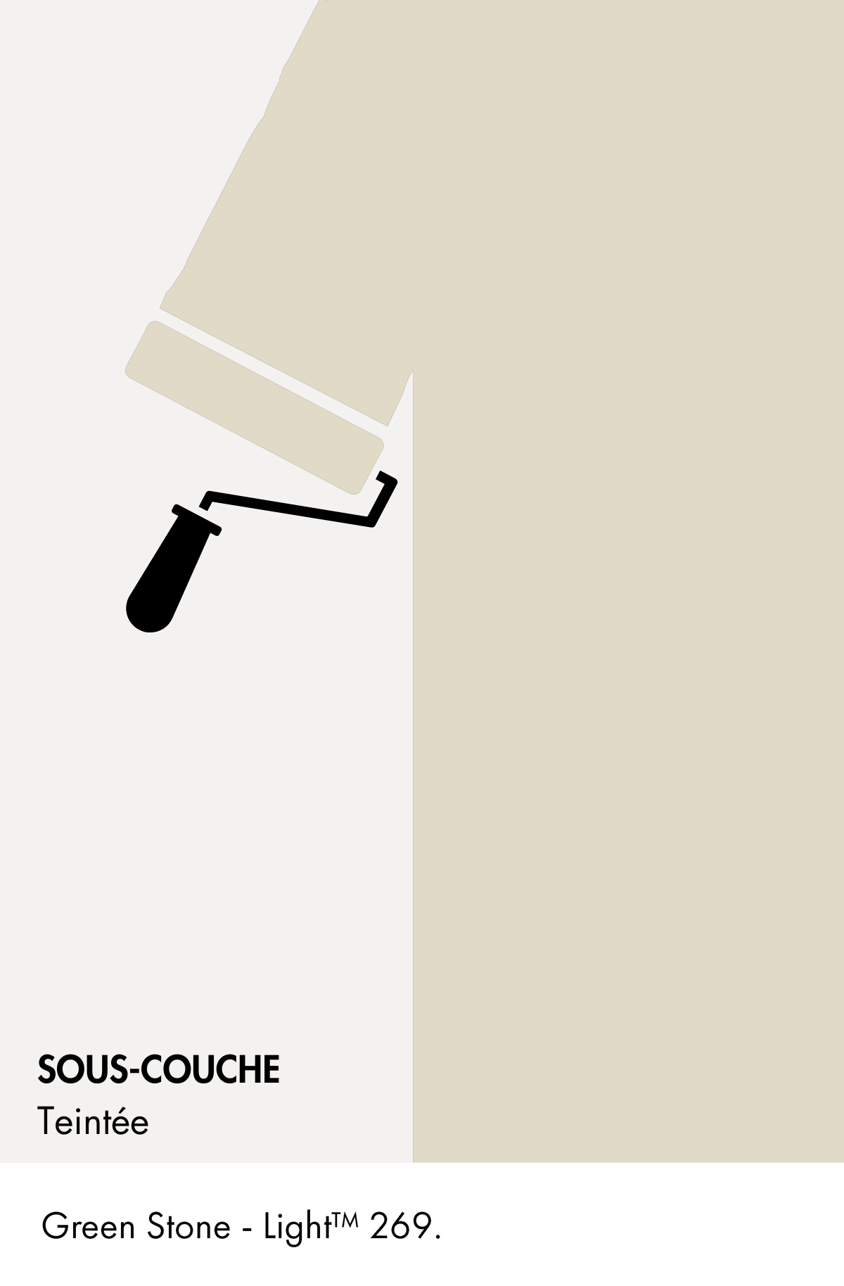 Sous-couche teintée Little Greene Green Stone Light n°269