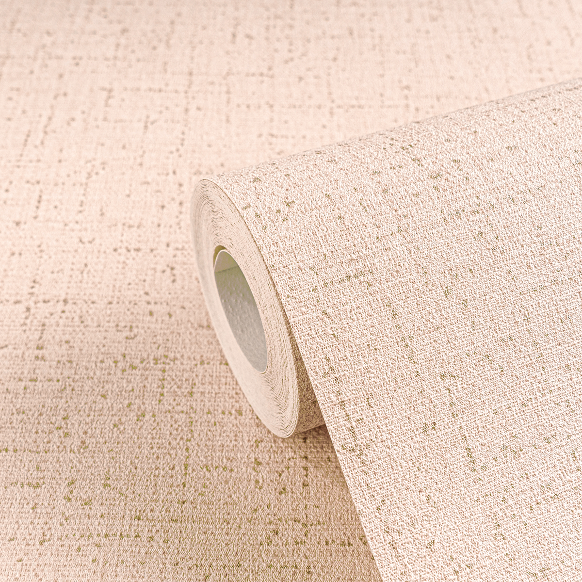 Papier peint Uni Tissage Métallisé beige rosé doré - Cosmoliving d'A.S. Création ZOOM | Réf. AS-790666