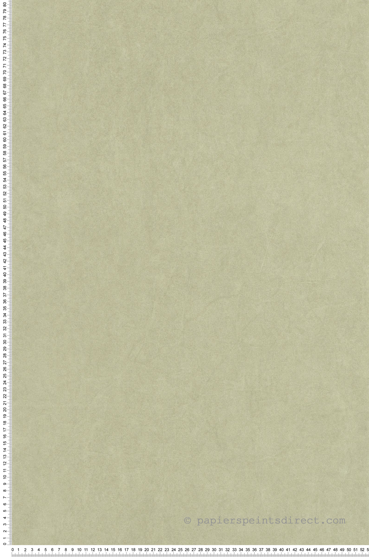 Papier peint Faux Uni Cotton Touch vert sauge - Méditerranée de Casadéco | Réf. MEDI82387462