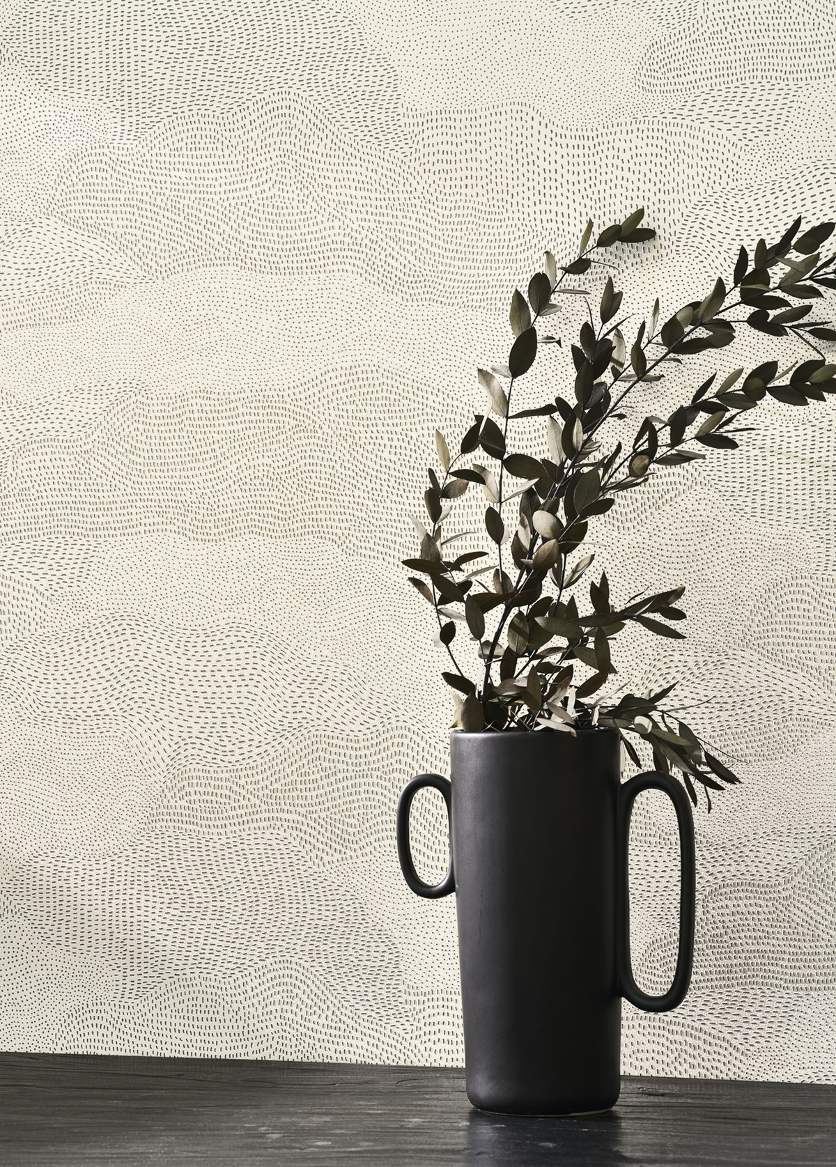 Papier peint Nuage Nubio beige anthracite - Matera de Casadéco AMB2| Réf. MATA201131414