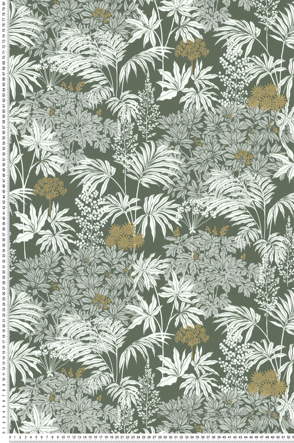 Papier peint Nature Sauvage vert doré - Les Essentiels de Lutèce | Réf. LTC-51250804