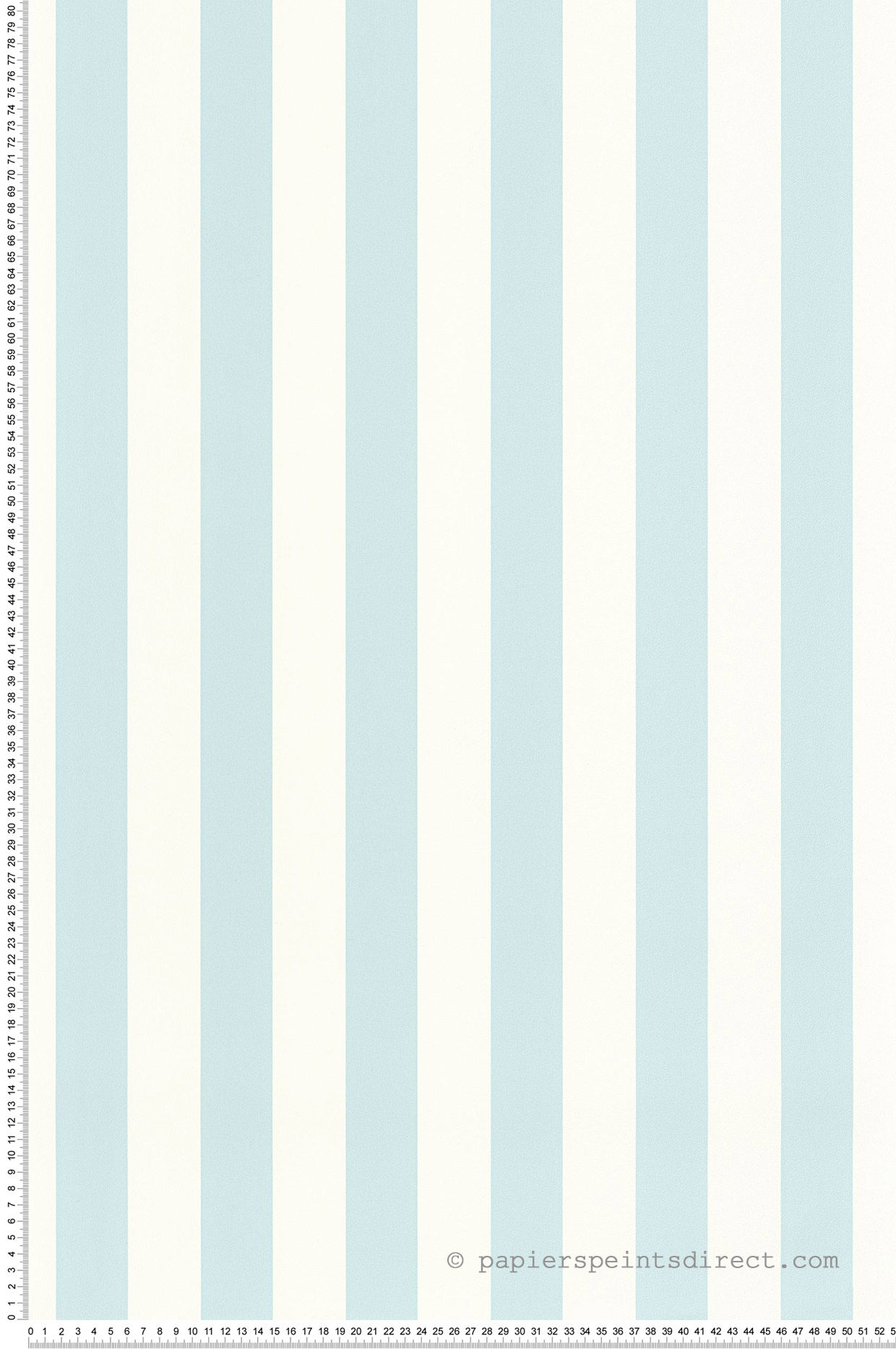 Papier peint Rayures Fines Lines bleu ciel - Basics de Casélio | Réf. BAI104036002