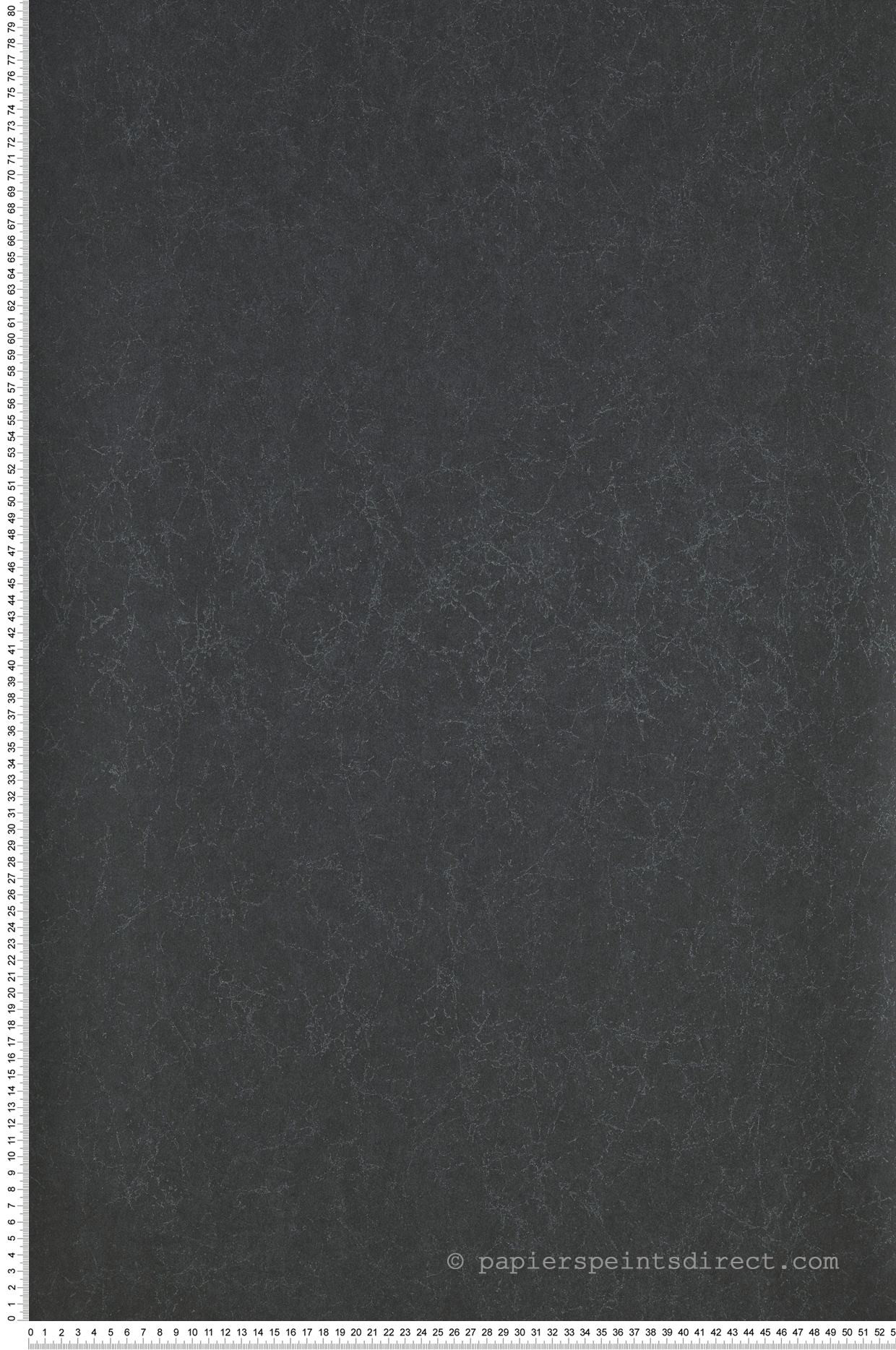 Papier peint Faux uni Lewis noir argenté - Jardins Suspendus de Casadéco | Réf. JDSP84079422