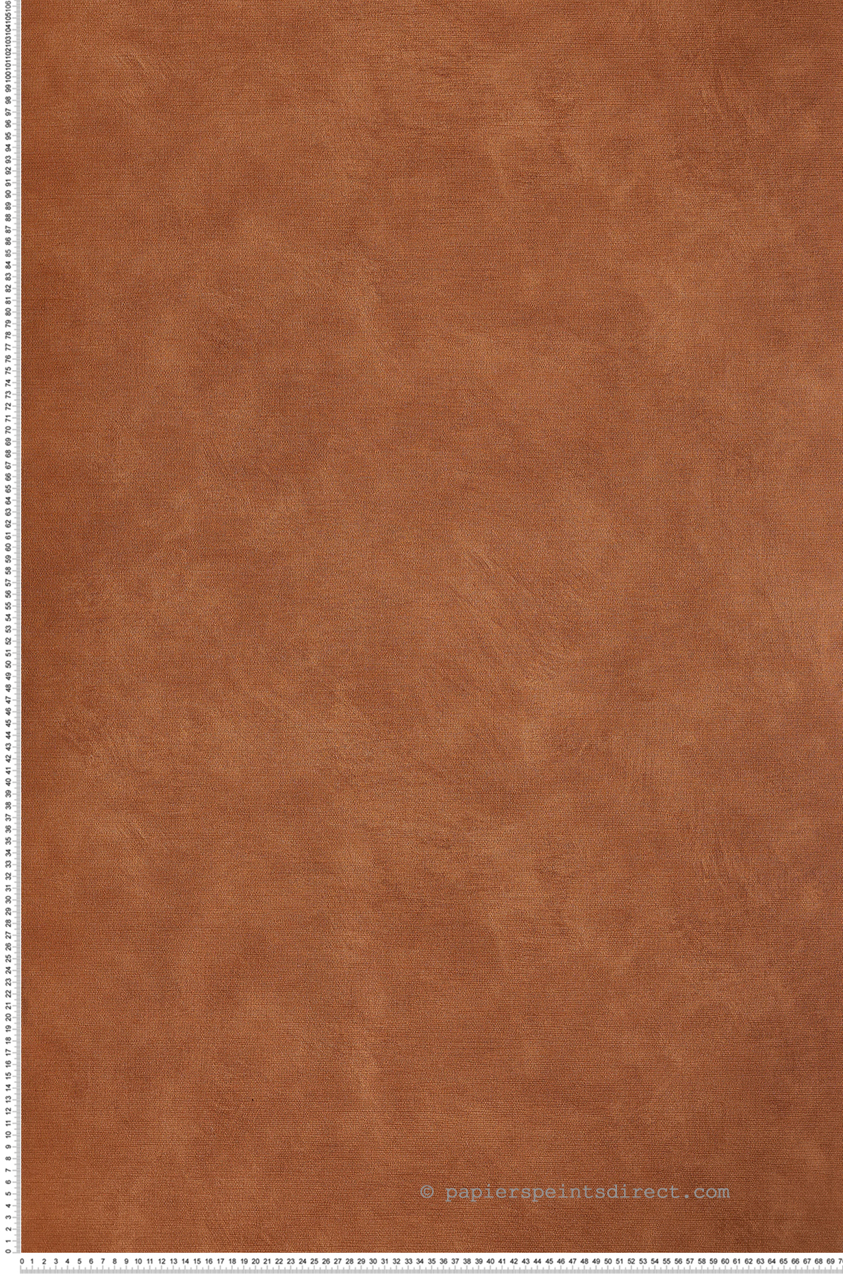 Papier peint Faux Uni Tissage terre de sienne - L'Atelier de Casamance | Réf. CAS-75492752