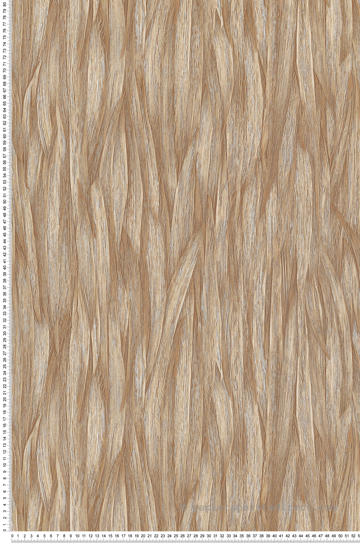 Papier peint Feuillage Aloes beige et bleu - Folium de Montecolino | Réf. MC-FO17922