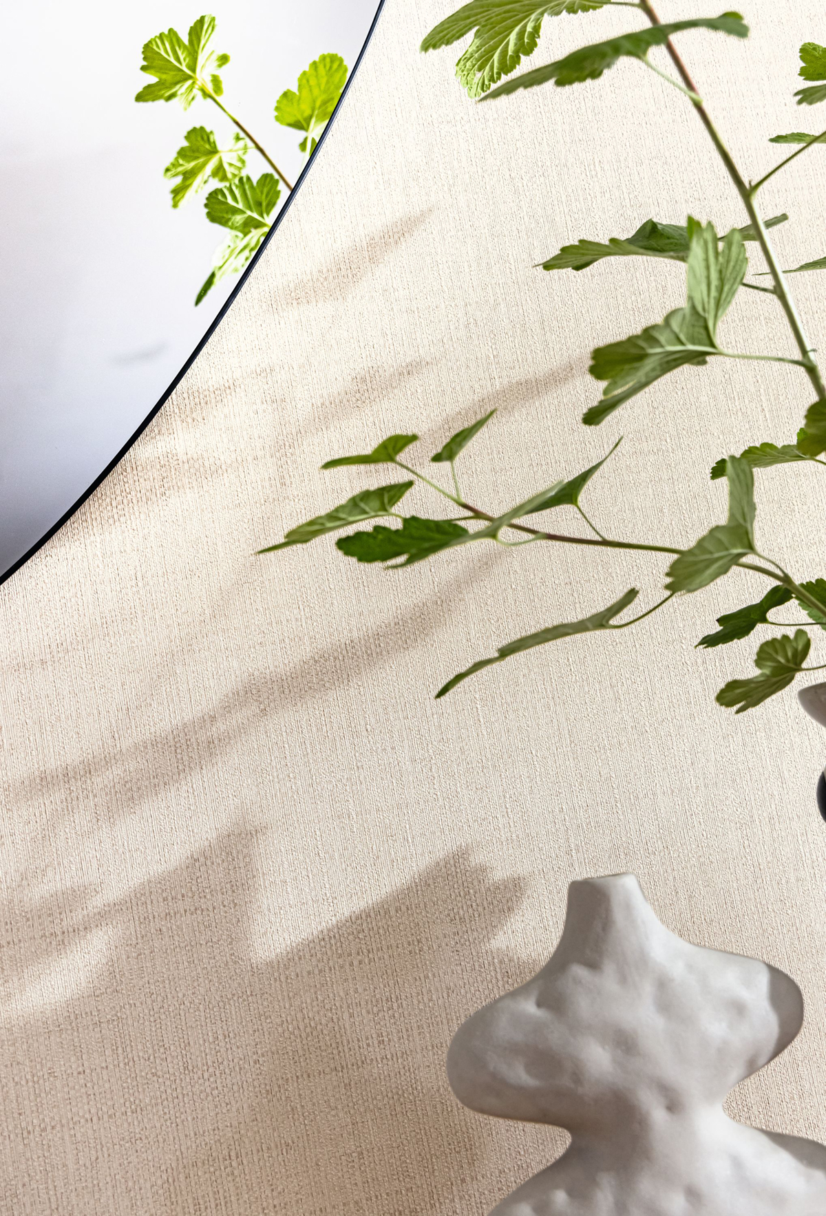 Papier peint Raphia Tissé lin - Matières de Casélio AMB2| Réf. MMT105971522