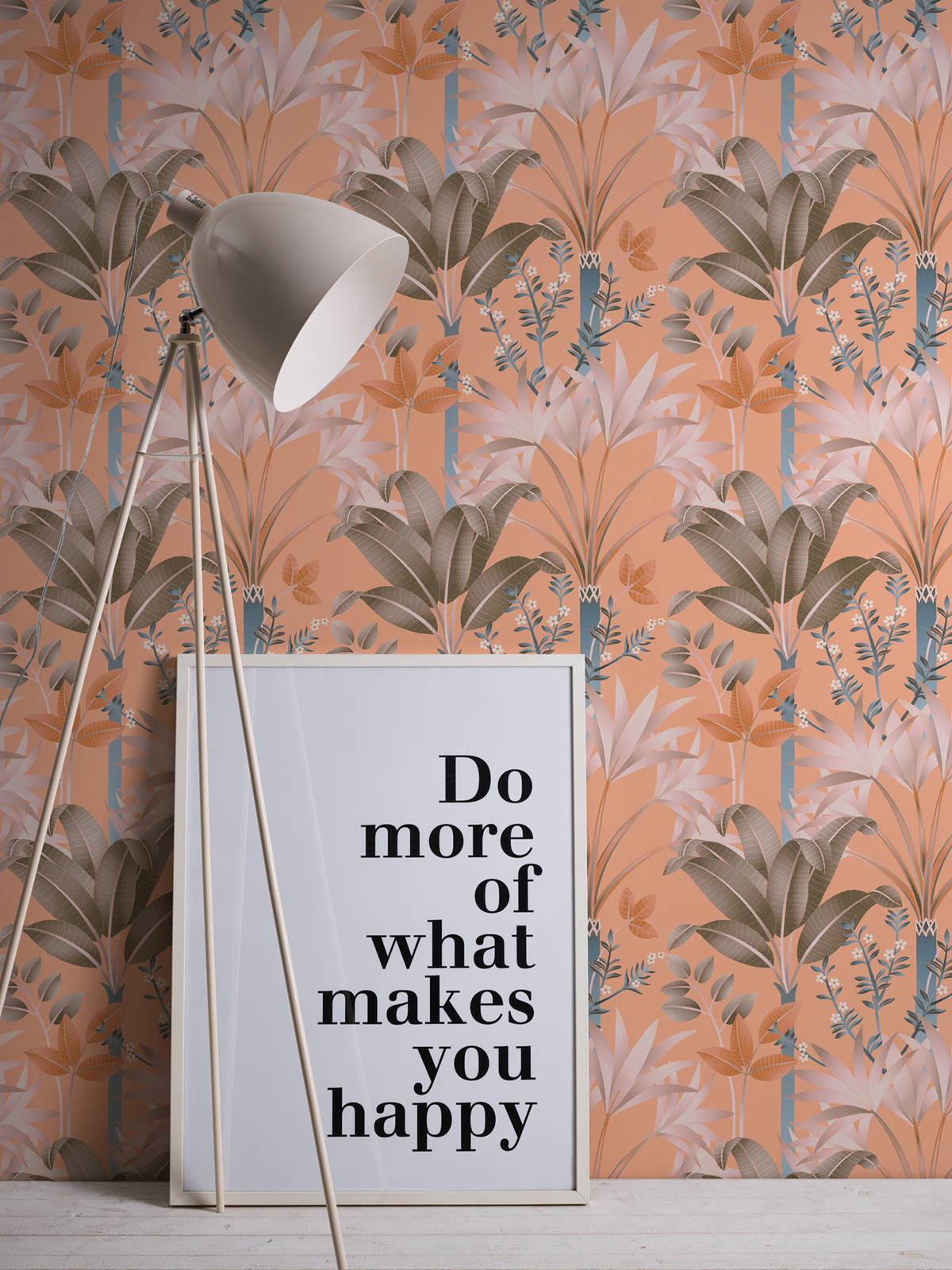 Papier peint Jungle Tropicale corail - Arcade d'Architects Paper AMB2 | Réf. 39172-2