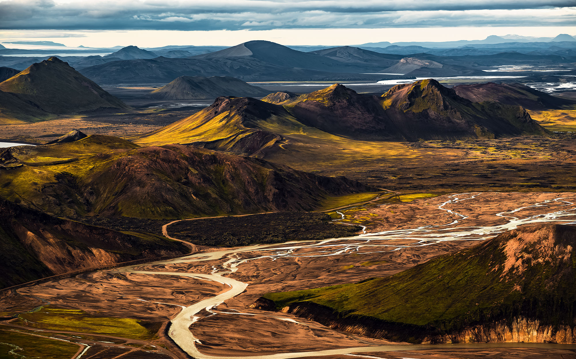 Panoramique Urwelten - Papier peint Komar