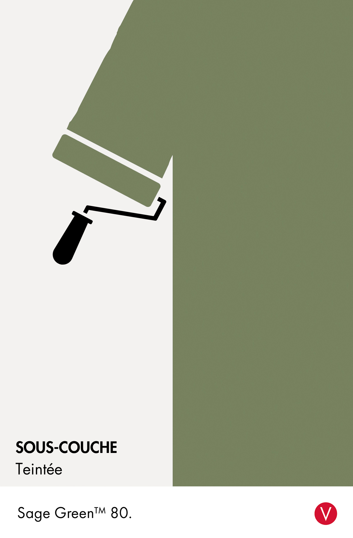 Sous-couche teintée Little Greene Sage Green n°80