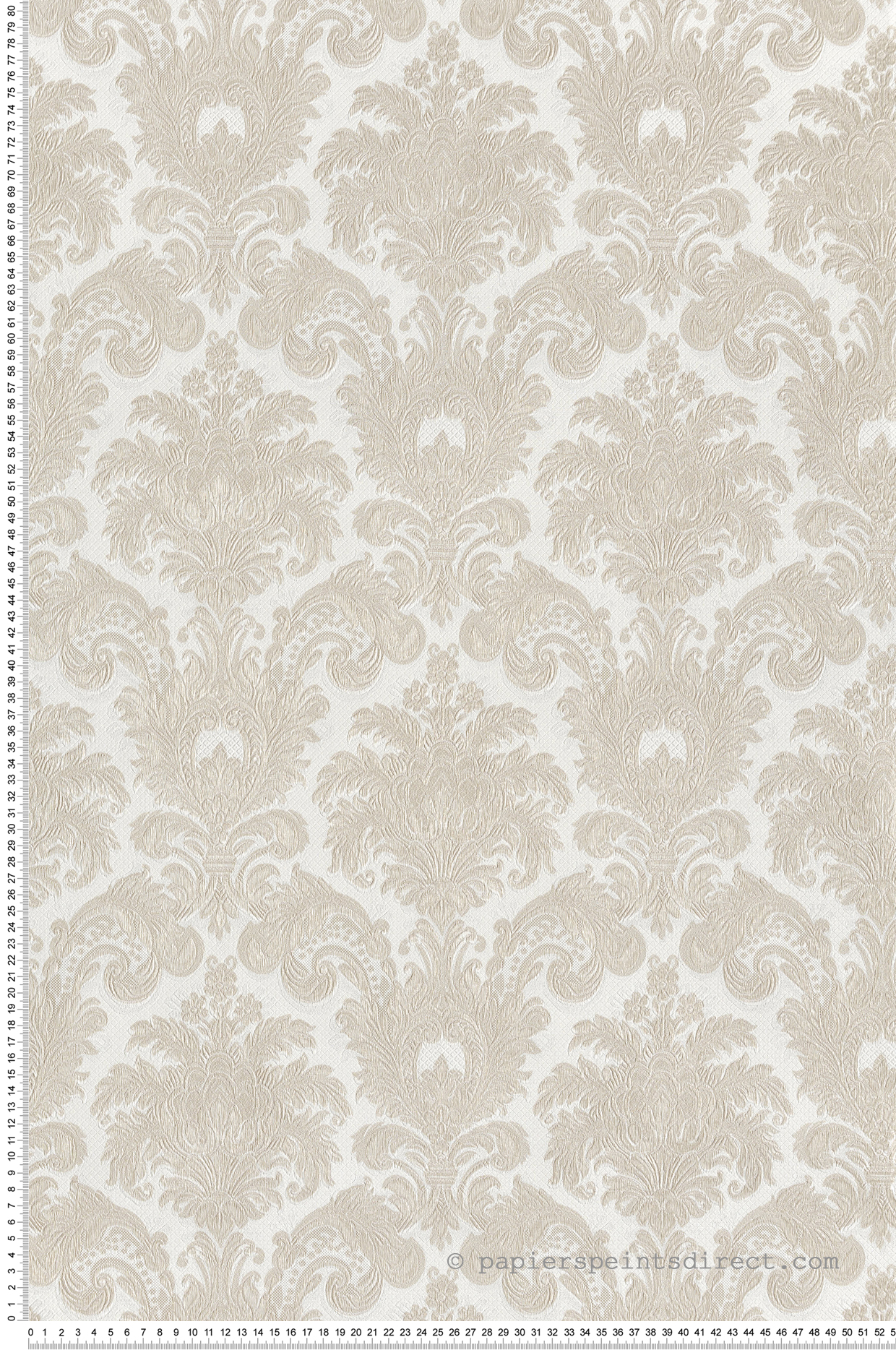 Papier peint Château Baroque beige doré - Venise de Montecolino | Réf. MC-23613