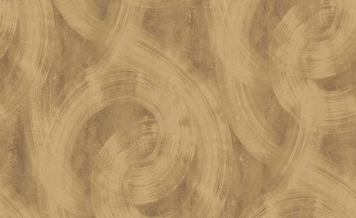 Papier peint panoramique Cercles Contemporain Charly cumin - A, B, C et D H260 - Wall Designs IV de Masureel | Réf. MAS-DG4CHA102X-260