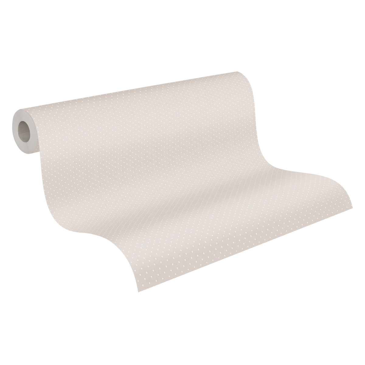 Papier peint Pois Charme lin blanc - Maison Charme d'A.S. Création ROLL | Réf. AS-390704