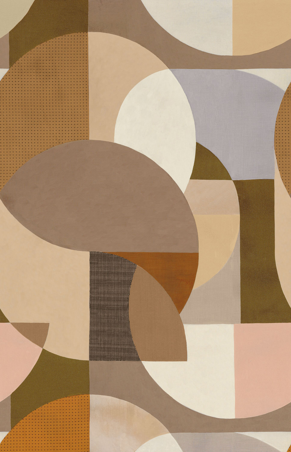 Papier peint panoramique Géométrie London beige marron 200X310 - Color Box 3 de Casélio | Réf. CB3105891204