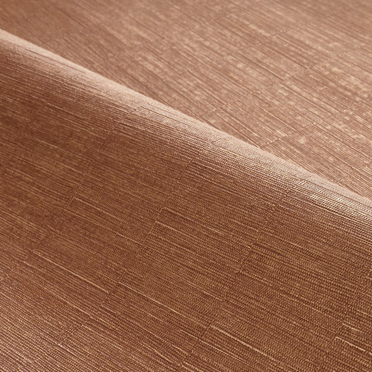 Papier peint Effet Tissu Platinum rouille cuivré - Cérame de Casamance AMB3| Réf. CAS-B75073160