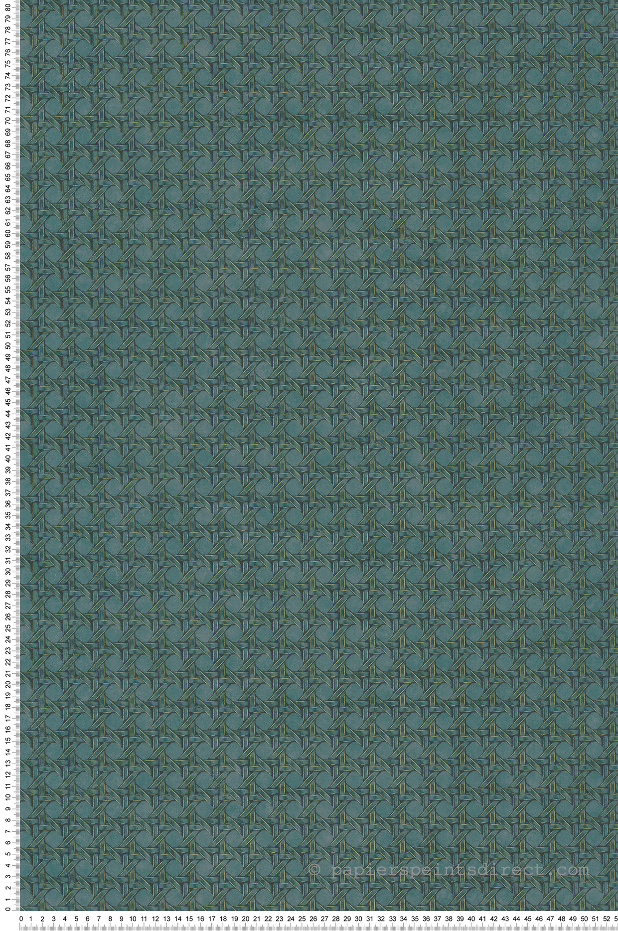 Papier peint Cannage Paja Canard - Cuba de Casadéco | Réf. CBBA84347414