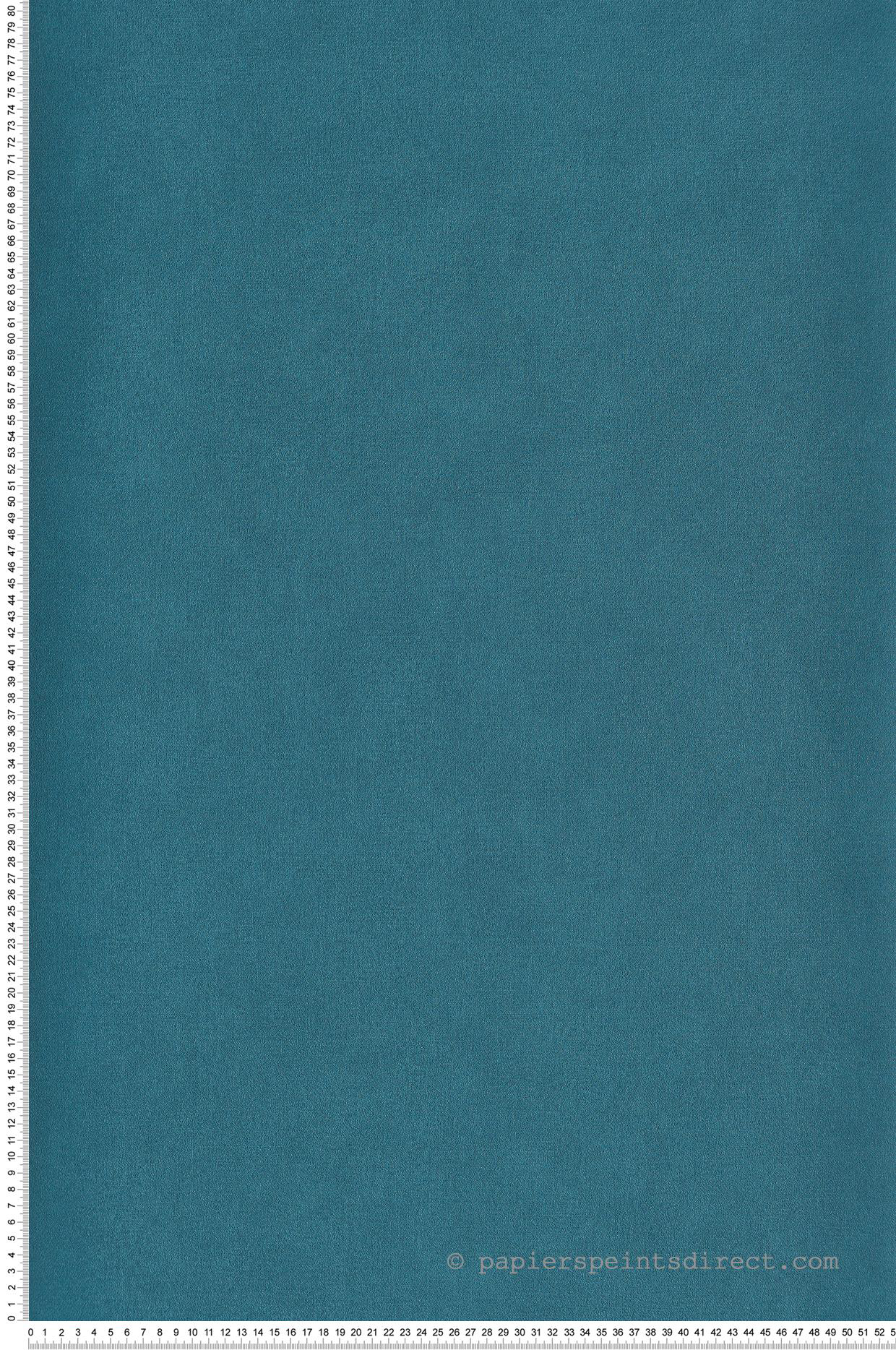 Papier peint Uni bleu canard - Outlines de Casélio | Réf. OTLS64526060