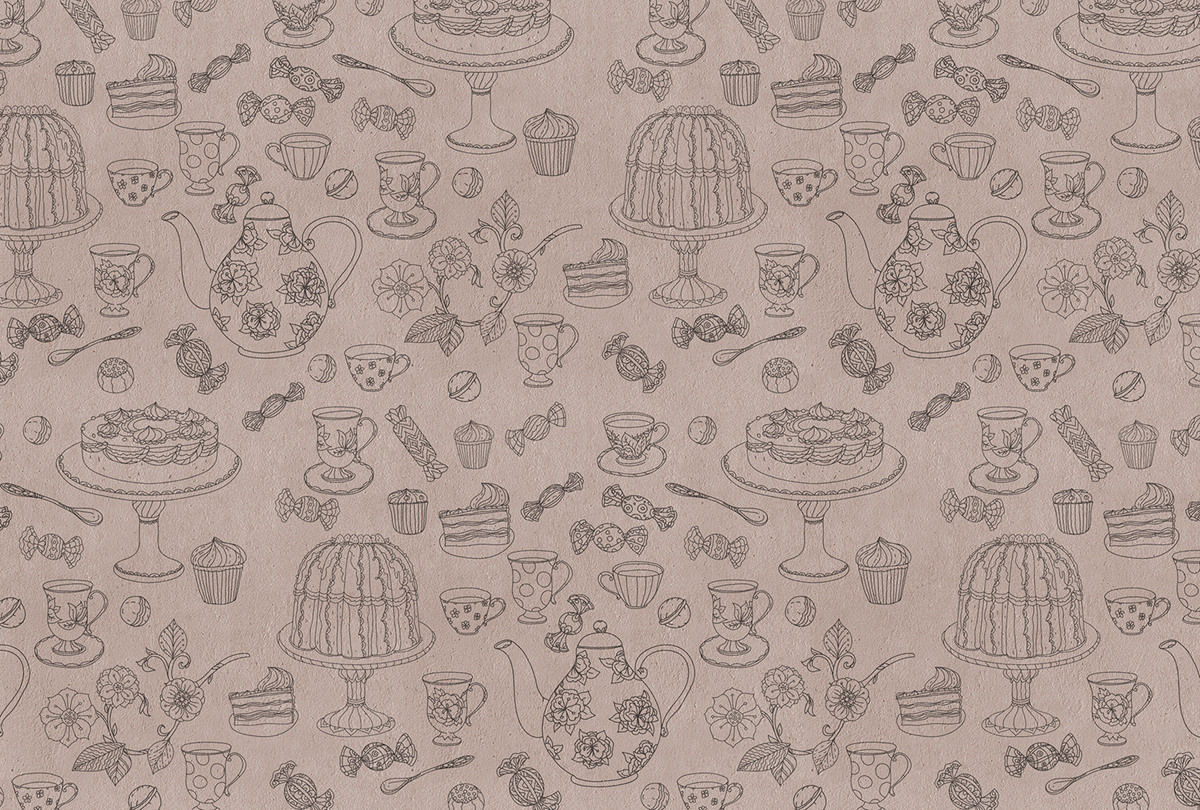 Papier peint panoramique Cuisine Coffeetime 1 - Référence DD110466 - Intissé 200g/m2 - Standard 400 x 270