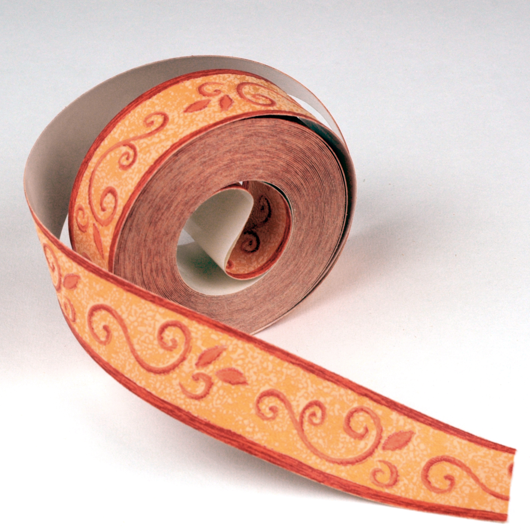 Galon Arabesques orange - Collection Bordures & Galons de Montecolino