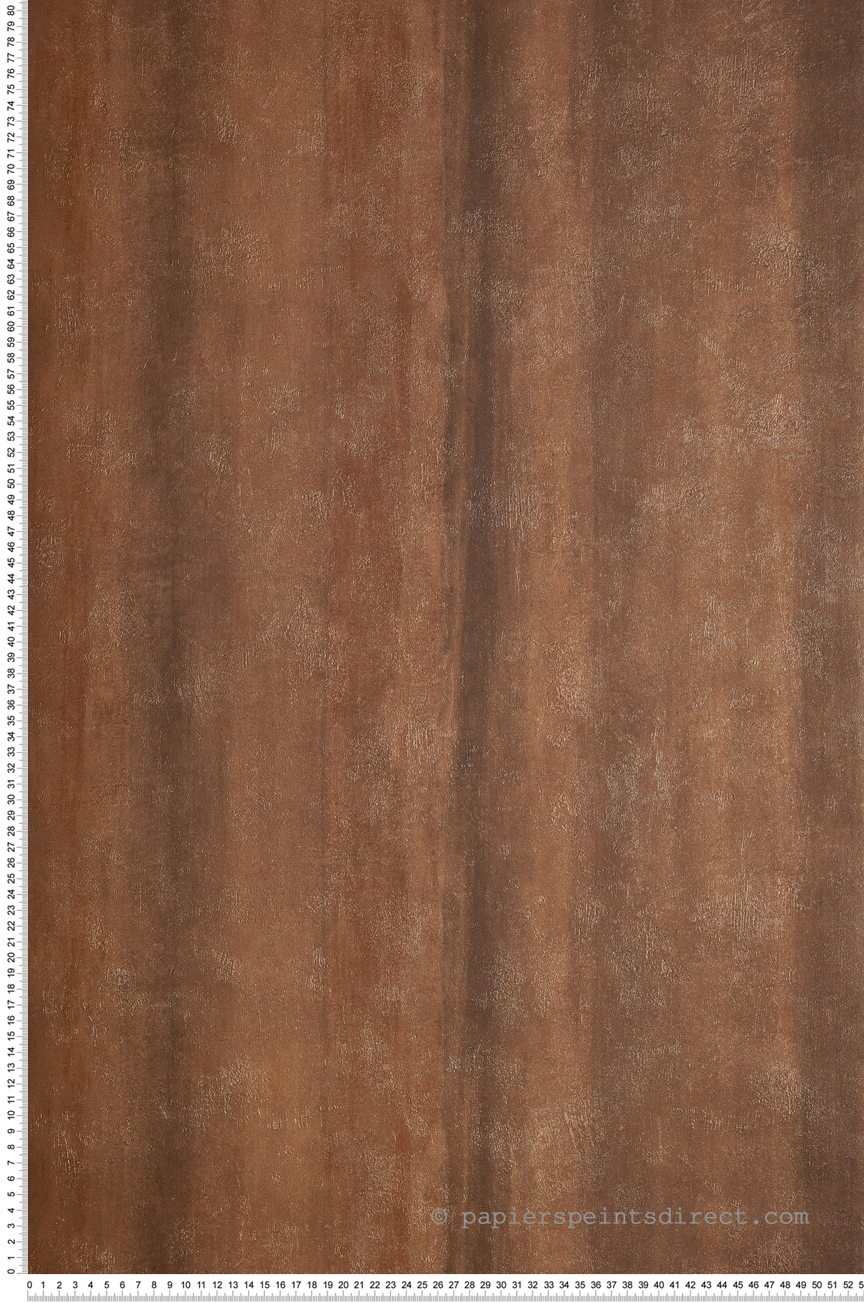 Papier peint Effet Béton cuivré - Les Rayures de Casadéco | Réf. RAYS26923115