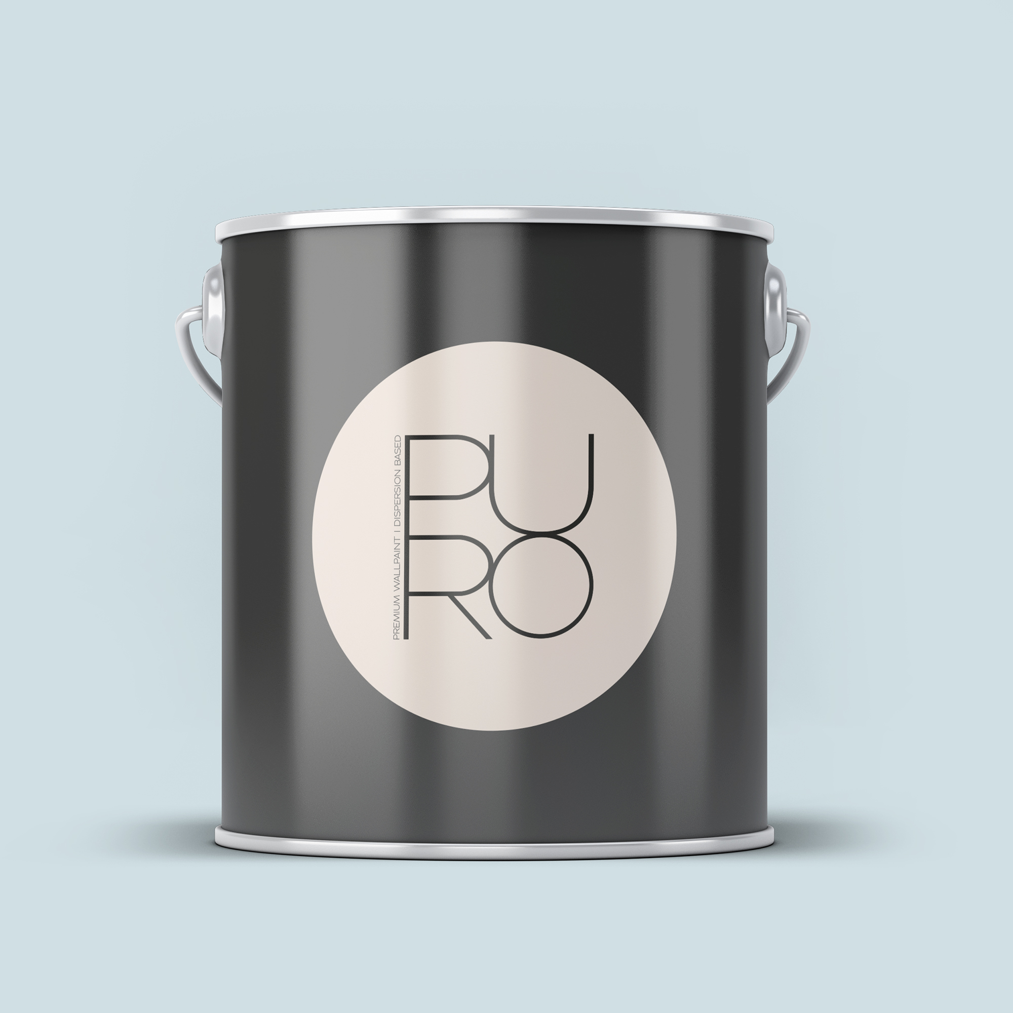 Image d'un pot de 5 litres de peinture Puro bleu ocean blue - c3000